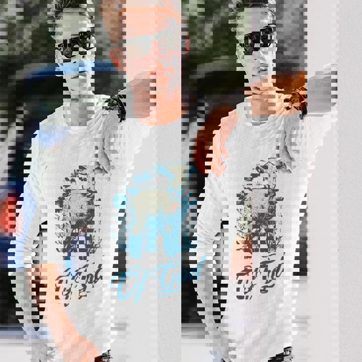 ラム オブ ゴッド キュート ヴィンテージ クリスチャン ラム デザイン 信仰 恋人 長袖Tシャツ 彼への贈り物