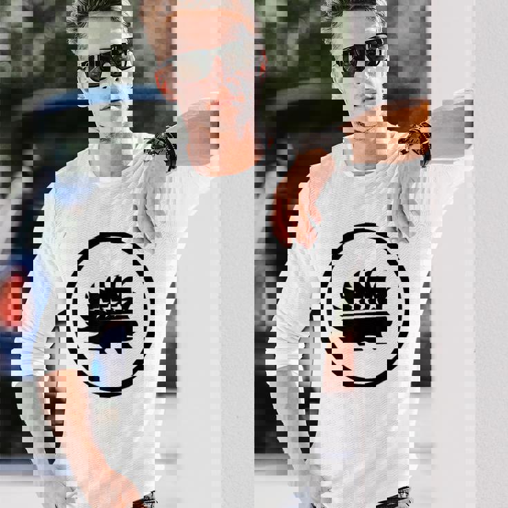 リバタリアンポーパイン リバタリアンパーティー ブラック 長袖Tシャツ 彼への贈り物