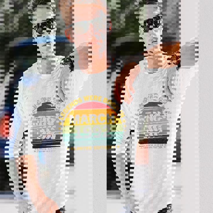 伝説は1992年3月に誕生した 34歳の誕生日 長袖Tシャツ 彼への贈り物