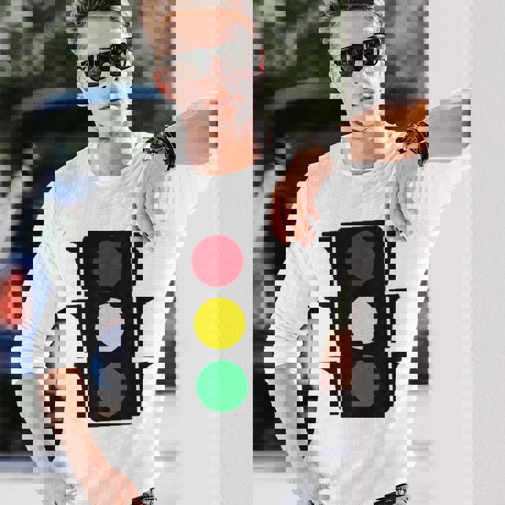 信号機の衣装 長袖Tシャツ 彼への贈り物