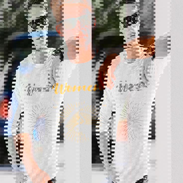 バックプリント 女は私を欲しがる 魚は私を恐れる 長袖tシャツ 長袖Tシャツ 彼への贈り物