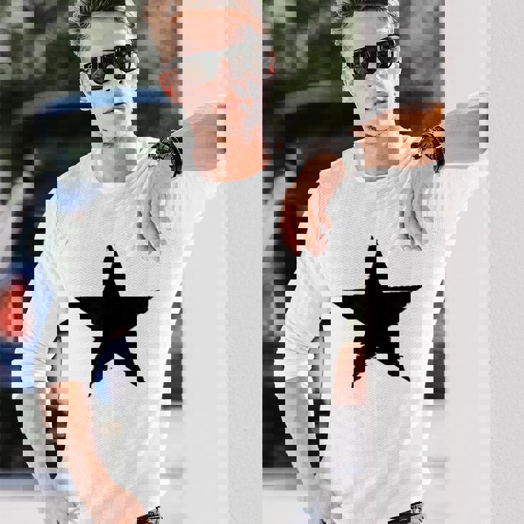 星 星柄 メンズ 半袖 マーク ロック おしゃれ かっこいい 大きいサイズ プリント 白t 春夏 エストンプステラ 長袖Tシャツ 彼への贈り物