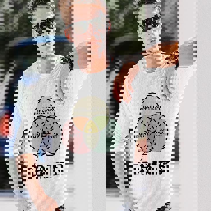 歯医者さんtシャツ Intelligent Andexy 長袖Tシャツ 彼への贈り物