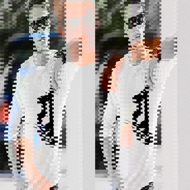 空海 白描 Kukai Hakubyou 長袖Tシャツ 彼への贈り物