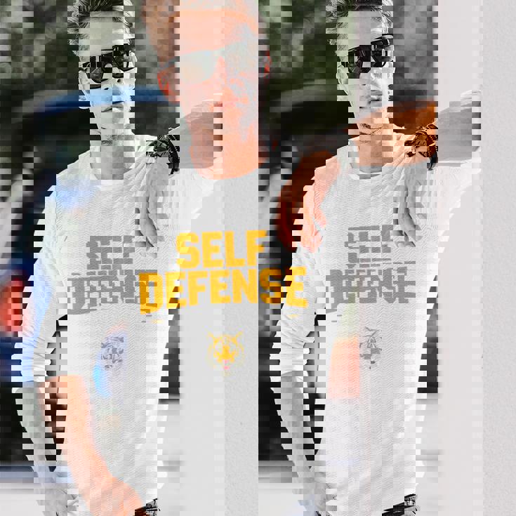 自衛隊インストラクター 長袖tシャツ 長袖Tシャツ 彼への贈り物