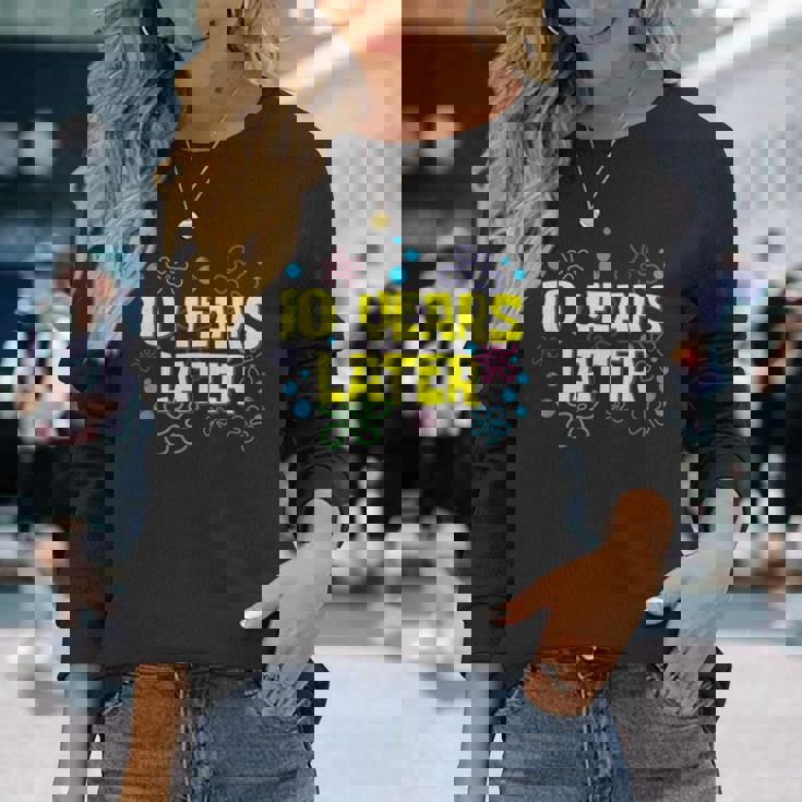 10歳の誕生日 10年後 10歳の誕生日 長袖Tシャツ 彼女への贈り物