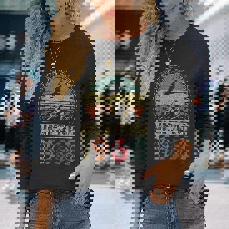 1968年ヴィンテージ、限定版、58歳の誕生日、58歳 長袖Tシャツ 彼女への贈り物