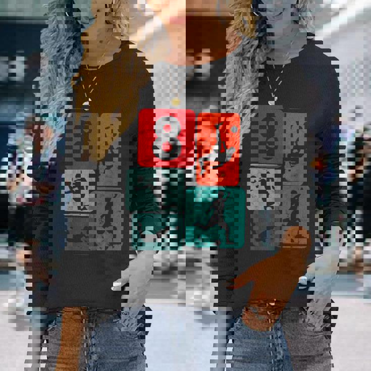 8歳の誕生日サッカー8歳の男の子サッカーサッカー 長袖Tシャツ 彼女への贈り物