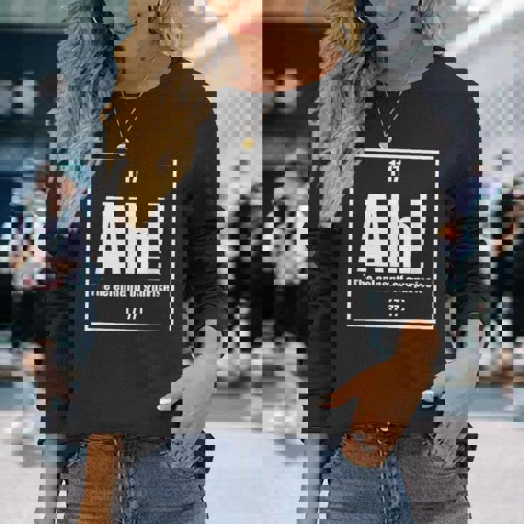Ah The Element Ofurprise 長袖Tシャツ 彼女への贈り物