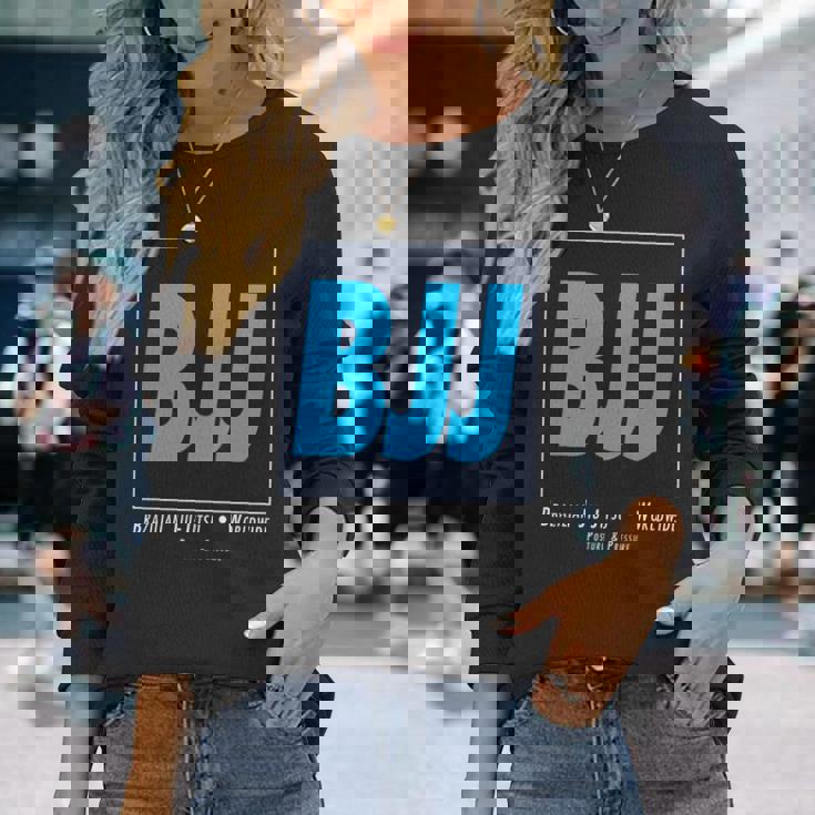 Bjj ブラジリアン柔術アート グラップリング&総合格闘技用 長袖tシャツ 長袖Tシャツ 彼女への贈り物