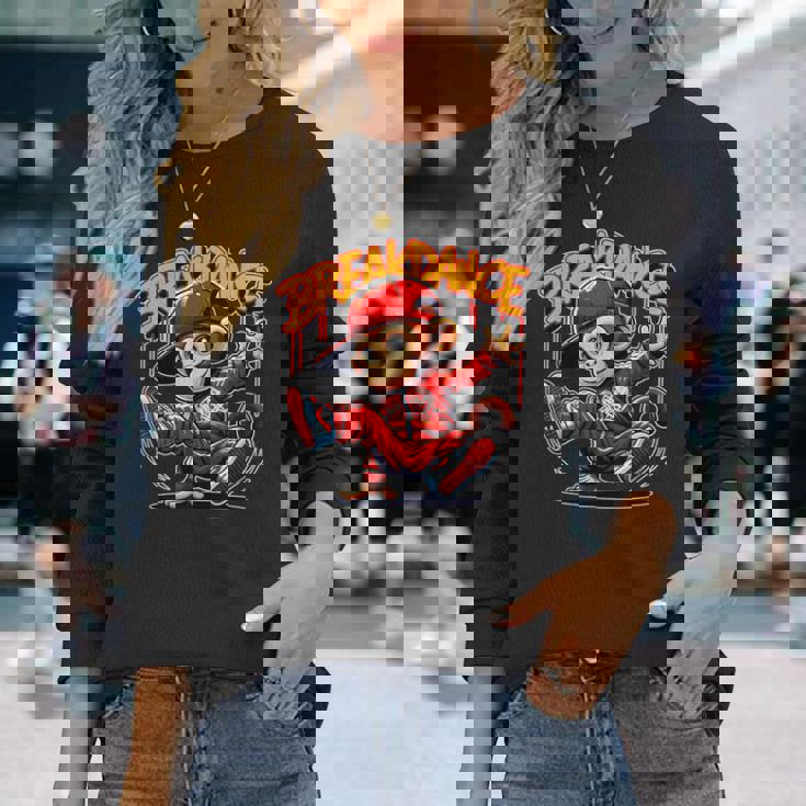 Breakdance ヒップホップ ダンス衣装 モンキー ブレイクダンス 長袖Tシャツ 彼女への贈り物