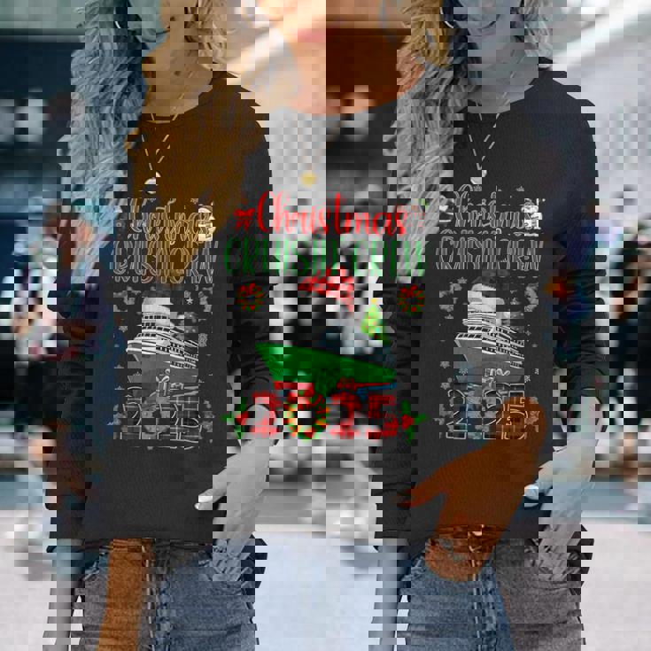 Cousin Crew Christmas 2025 Pjs Pajamas Xmas Family Matching Long Sleeve T-Shirt Gifts for Her Cousin Crew Christmas 2025 Pjs Pajamas Xmas Family Matching Long Sleeve T-Shirt Gifts for Her