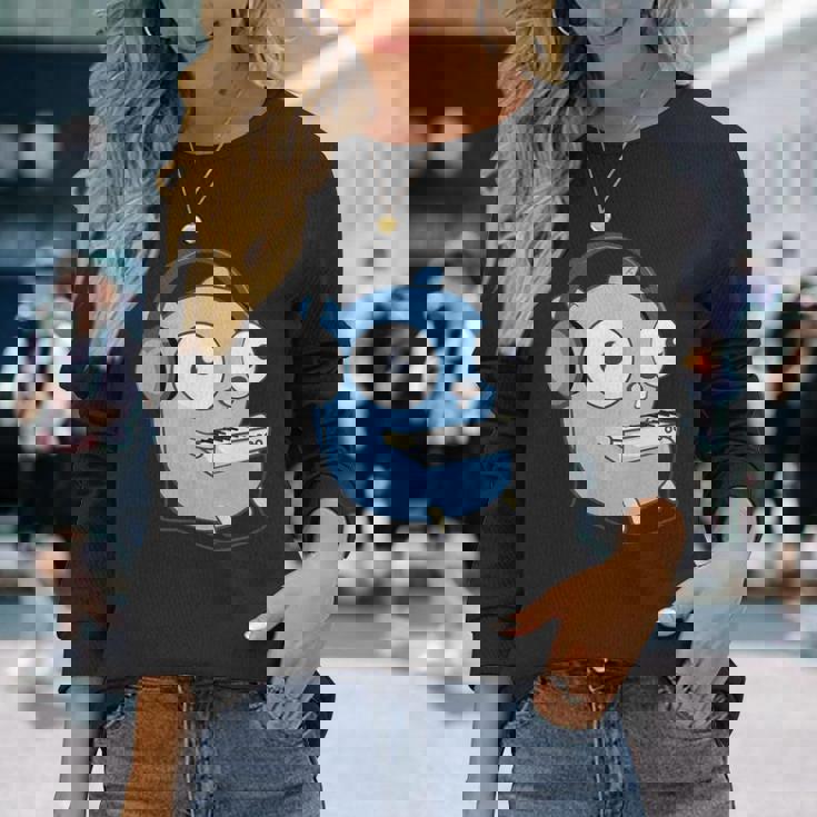 Go Developer Golang Music Goper 長袖Tシャツ 彼女への贈り物