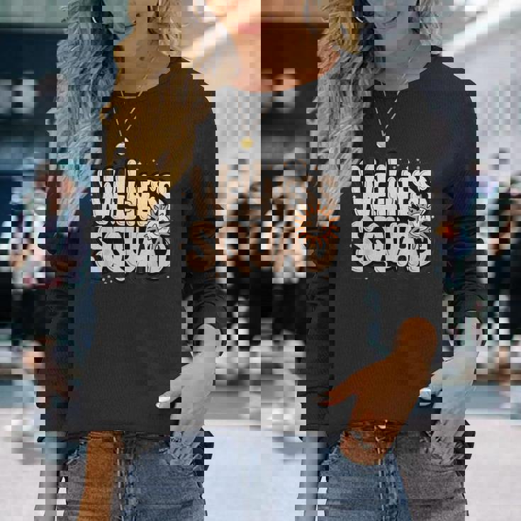 Happy Wellnessquad フィットネス Ot ナースキャンプ Pta PE ジム 部族 長袖Tシャツ 彼女への贈り物