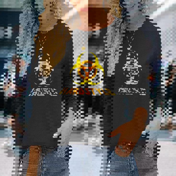 Hardstyle ハードスタイル パーティーイベントフェスティバル Hardstyle 長袖Tシャツ 彼女への贈り物