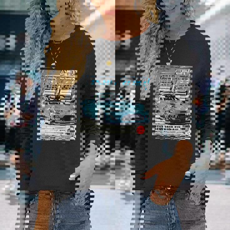 Hashi-Rokuオーセンティックjdmストリートスタイル 長袖Tシャツ 彼女への贈り物