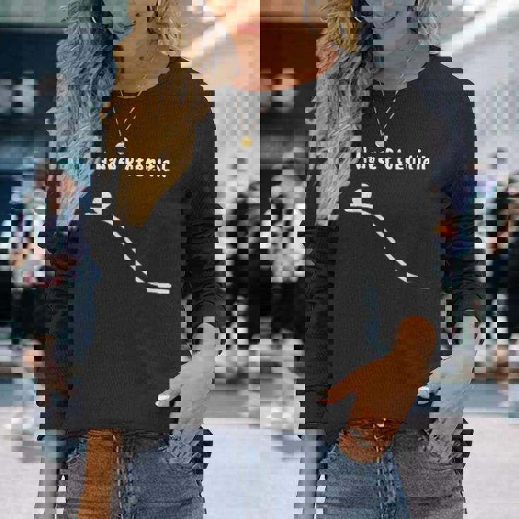 I Have Potential Energy Physics Joke 長袖Tシャツ 彼女への贈り物