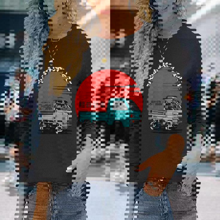 Japan Mini Truck Keiカーキャブオーバーコンパクト4wdオフロードトラック 長袖Tシャツ 彼女への贈り物