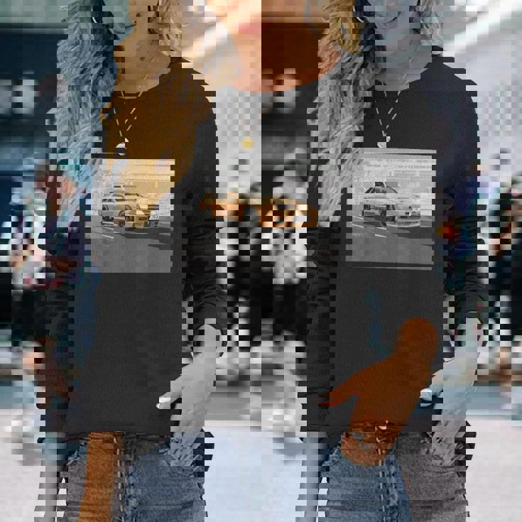 Jdm カーアート R32-Spec Ii ヌールスペック Rb26 長袖Tシャツ 彼女への贈り物