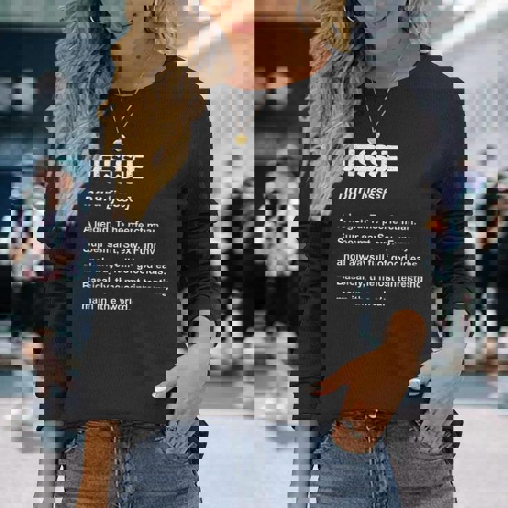 Jesse ネームシャツ 長袖Tシャツ 彼女への贈り物