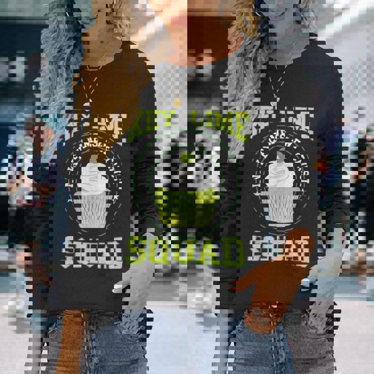 Key Lime Piequad ライム パイ ベーカー レモン フロリダパイ タルト 長袖Tシャツ 彼女への贈り物