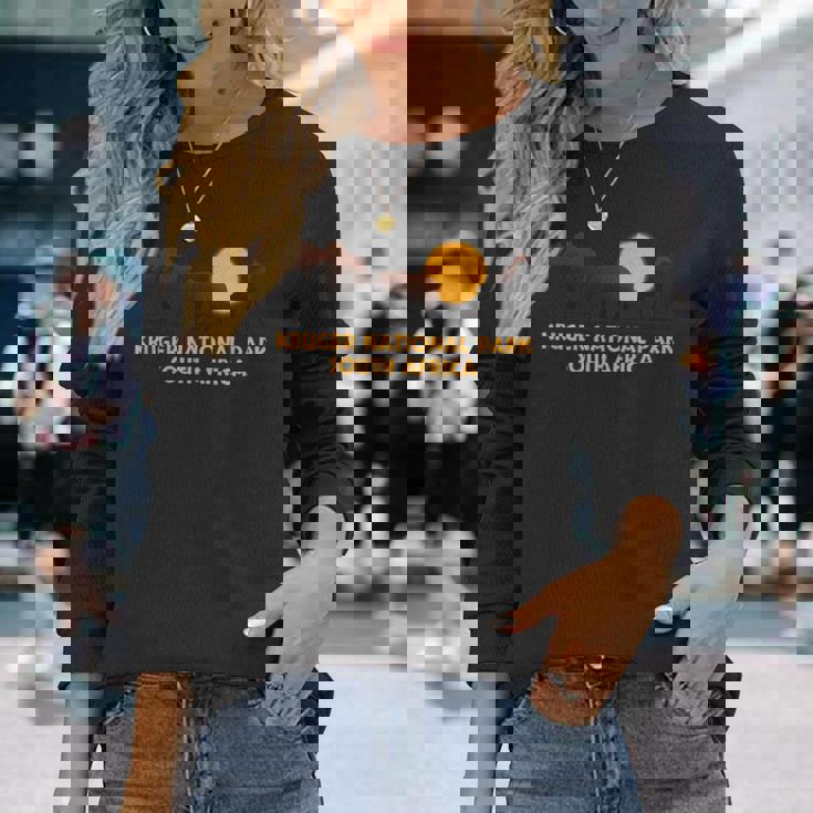 Kruger National Parkouth Africa 長袖Tシャツ 彼女への贈り物