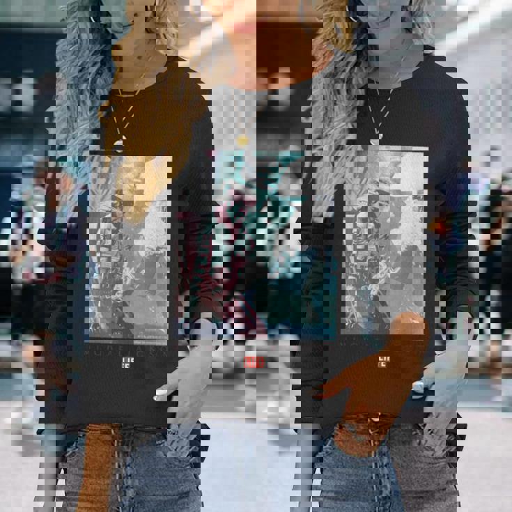 Life Picture Collection _ マイケル ジャクソン1 長袖tシャツ 長袖Tシャツ 彼女への贈り物