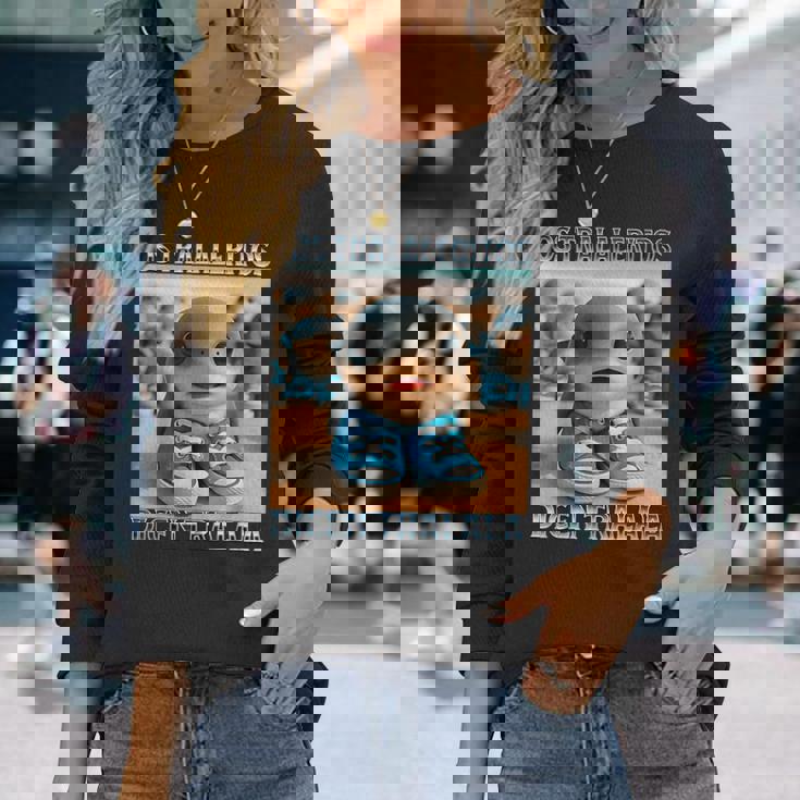 Los Traleritos Dicen Tralala イタリアンブレイン 長袖Tシャツ 彼女への贈り物