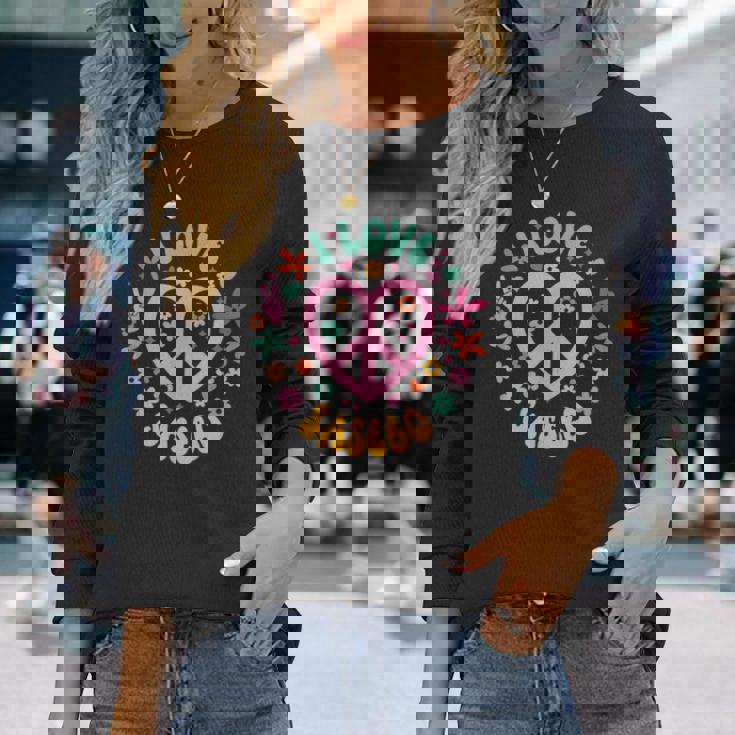 I Loveasebo 佐世保大好き 長袖Tシャツ 彼女への贈り物