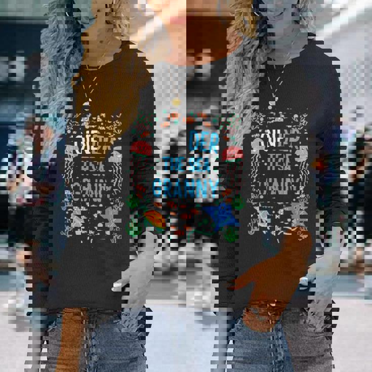 Oneder Theea Granny 1歳の誕生日 マッチング 長袖Tシャツ 彼女への贈り物