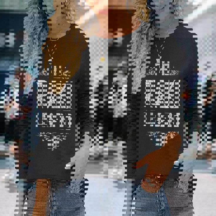 The Raki Legend Istanbul Turkish Türkei Turkey Türkiye 長袖Tシャツ 彼女への贈り物