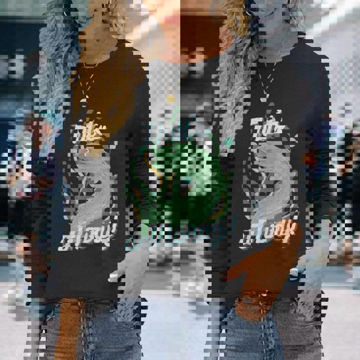 That's A ウツボ 長袖Tシャツ 彼女への贈り物