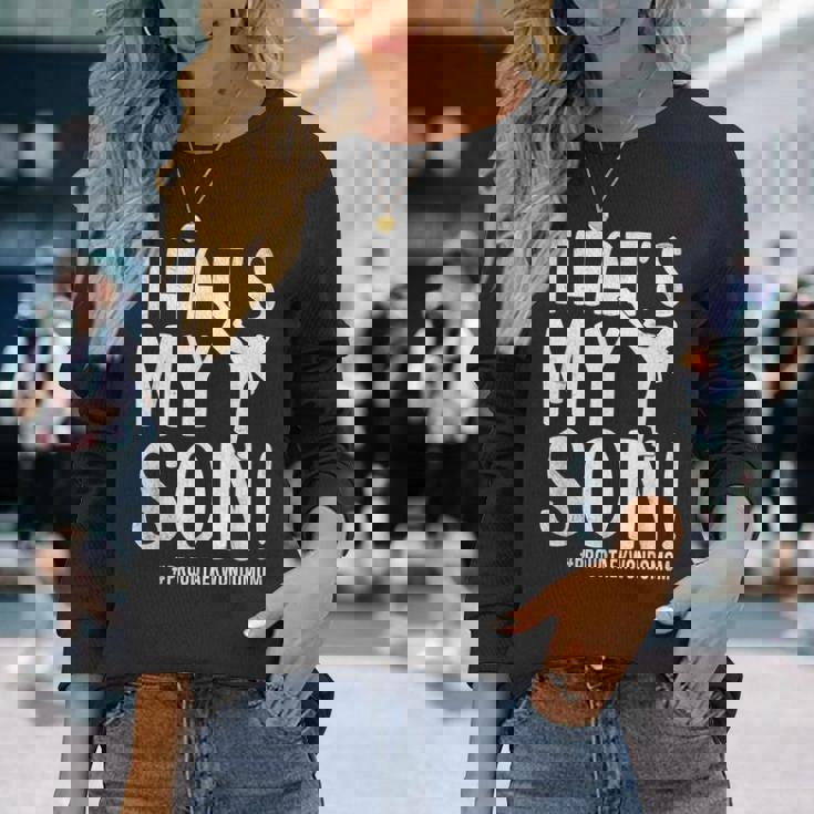 That's Myon 格闘家 格闘技 テコンドー Tkd 長袖Tシャツ 彼女への贈り物