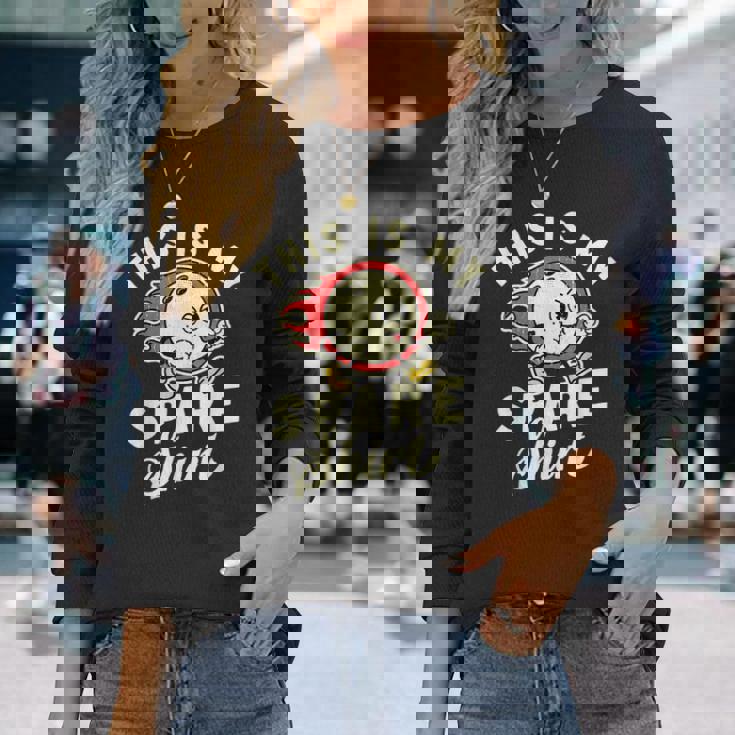 This Is Mypare ボウリングボール 面白いボーリングボウラー 長袖Tシャツ 彼女への贈り物