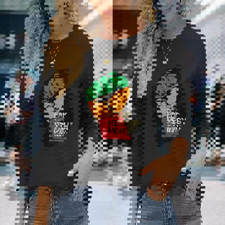 History Month One Love 長袖Tシャツ 彼女への贈り物