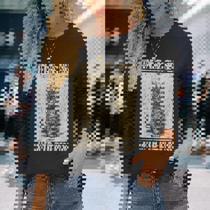 Vintage Cat 1995 30歳の誕生日 限定版 長袖Tシャツ 彼女への贈り物