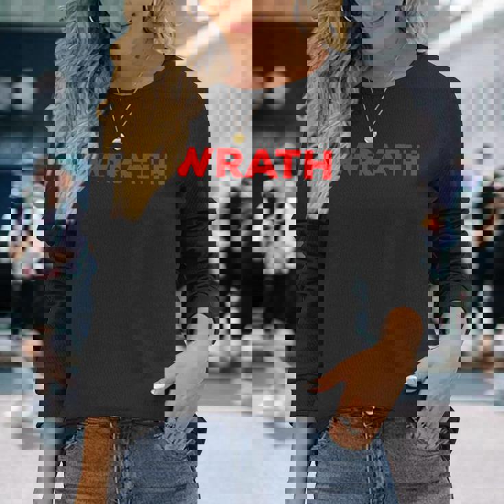 Wrath 長袖Tシャツ 彼女への贈り物