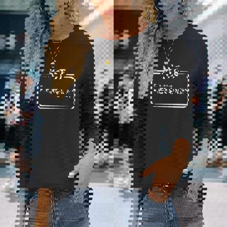 【そうび よごれてもいいふく】保育園 幼稚園 学校行事 文字 面白 ネタ 笑える 遊び心 ユーモア お笑い ウケ狙い 長袖Tシャツ 彼女への贈り物