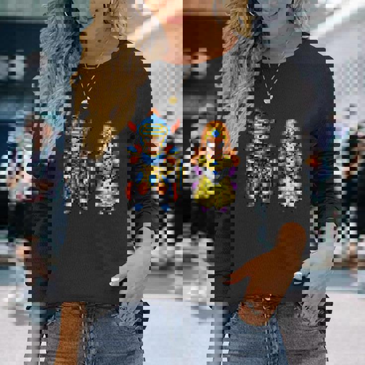 【公式】Hd-2D版『ドラゴンクエストi』キャラクタードット 長袖tシャツ 長袖Tシャツ 彼女への贈り物