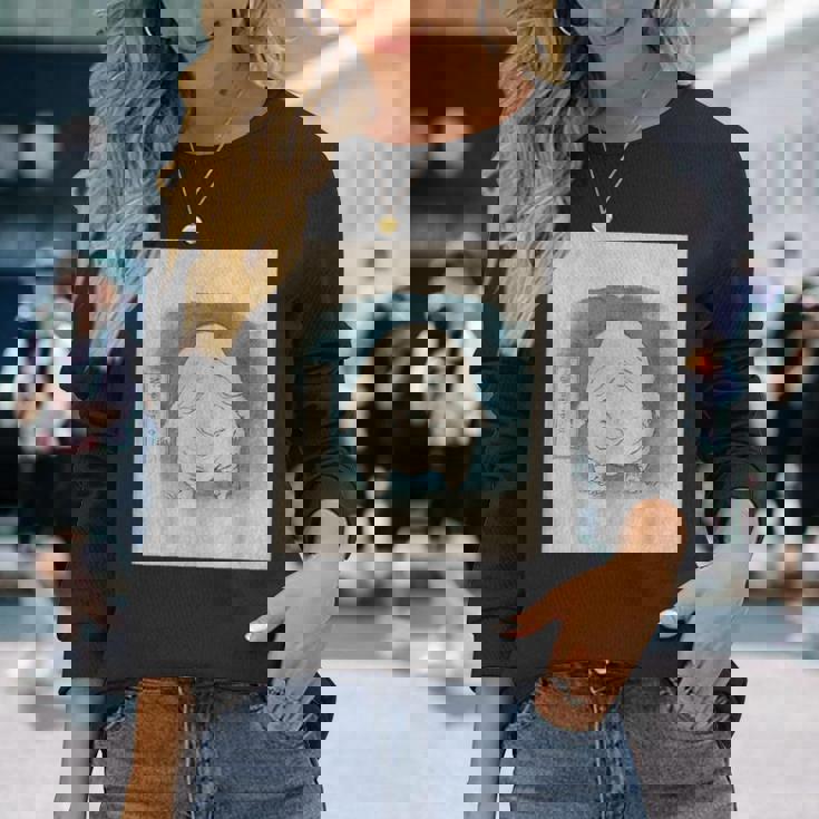 ぬっぺふほふ【日本の妖怪シリーズ】 長袖Tシャツ 彼女への贈り物