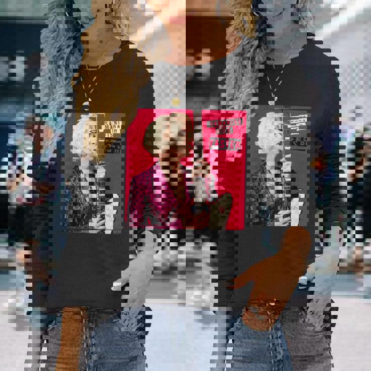 より速く 長袖Tシャツ 彼女への贈り物