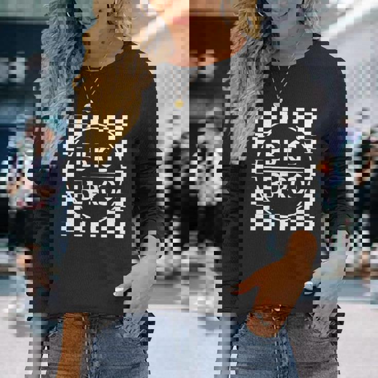 キッズ Big Brother シャツ 男の子 幼児 Big Bro アナウンスメント チェック 長袖Tシャツ 彼女への贈り物