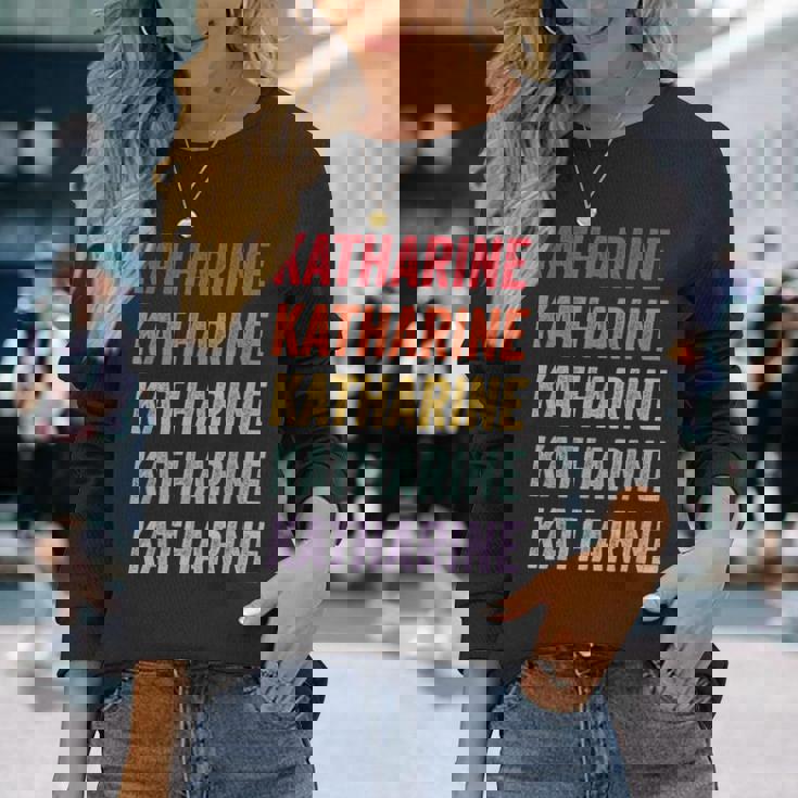 キャサリン 長袖Tシャツ 彼女への贈り物