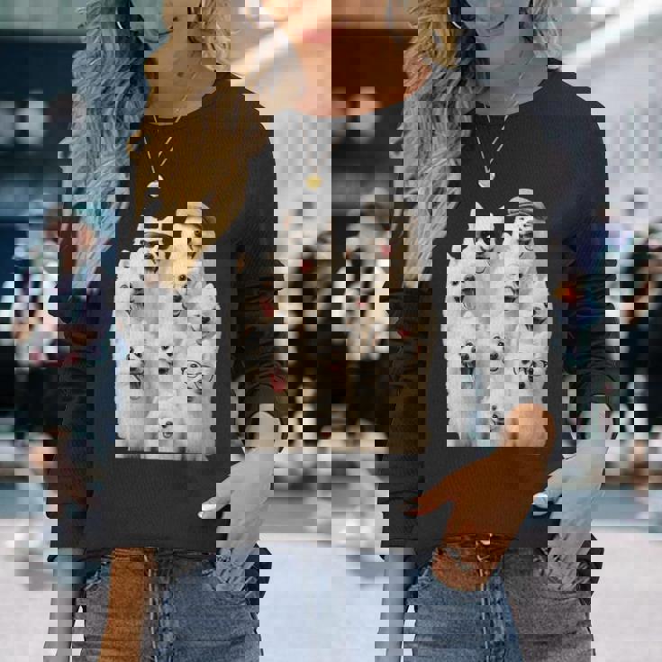 クレイジー日本スピッツ 長袖tシャツ 長袖Tシャツ 彼女への贈り物