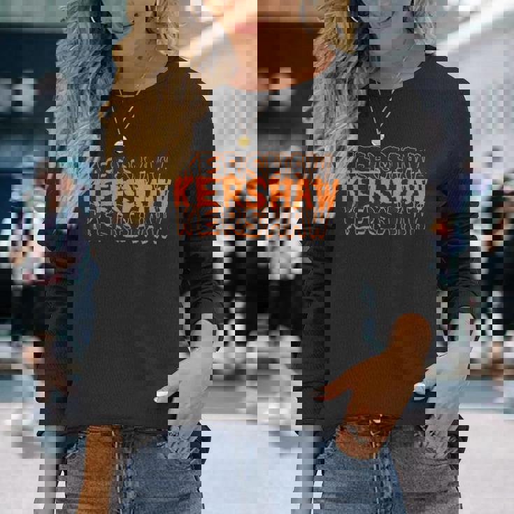 クレイトン・カーショウ ロサンゼルス 野球 ハロウィン 名前 Mlbpa 長袖Tシャツ 彼女への贈り物