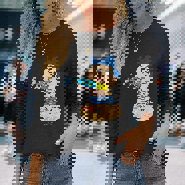 クレヨンしんちゃん カスカベ防衛隊！ウォーター！ 風間くん 長袖Tシャツ 彼女への贈り物