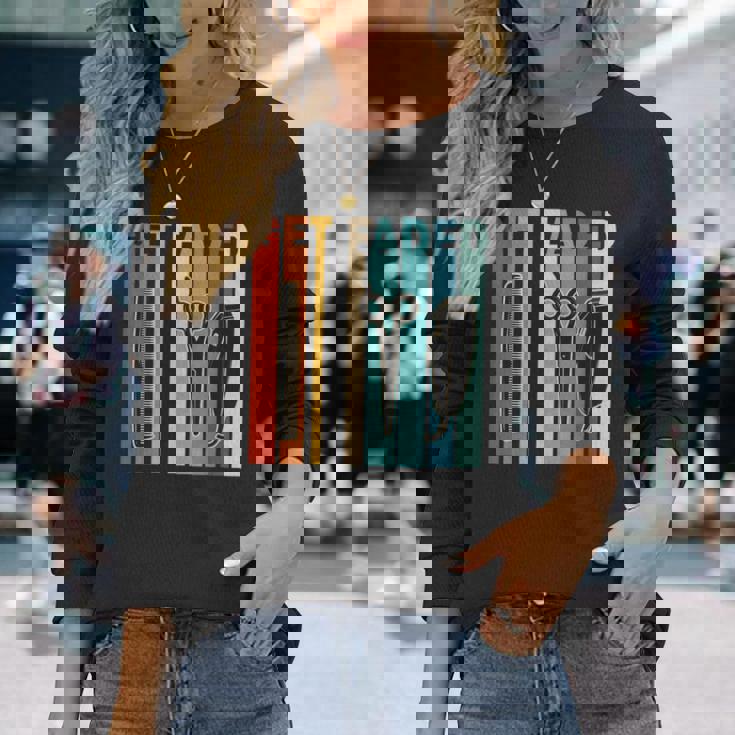 ゲット・フェード、バーバー・クリッパーズ、ファニー・バーバー 長袖Tシャツ 彼女への贈り物