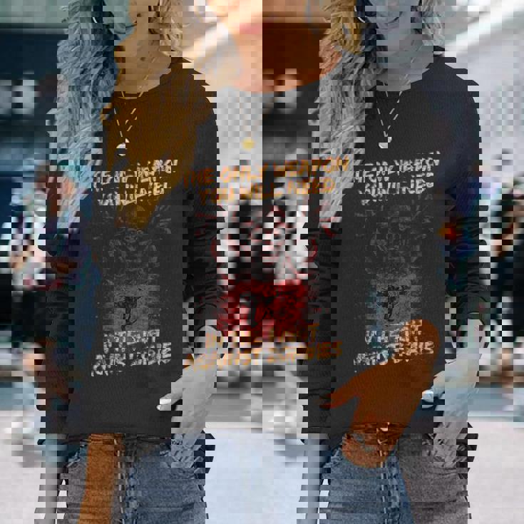 ゲーミング ゾンビ レイ ガン メンズ レディース キッズ ハロウィン 長袖Tシャツ 彼女への贈り物