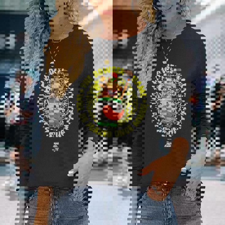 ザ・スーパーマリオギャラクシー・ムービー Bowser Jr Feared 長袖Tシャツ 彼女への贈り物