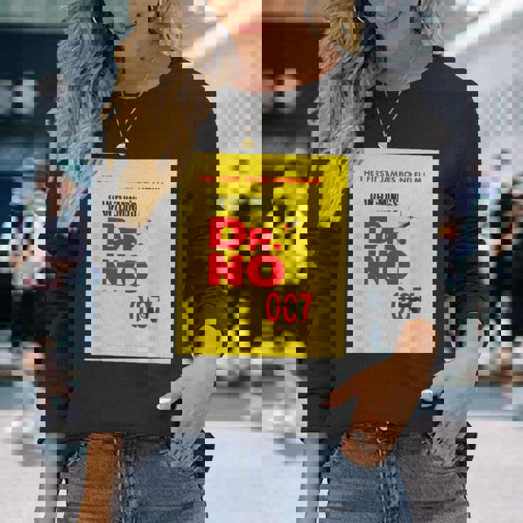 ジェームズ・ボンド 007 ドクター・ノー 長袖Tシャツ 彼女への贈り物